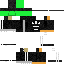Minecraft skin texture, 64x64 pixels
