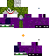 Minecraft skin texture, 64x64 pixels