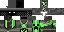 Minecraft skin texture, 64x32 legacy pixels