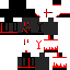 Minecraft skin texture, 64x64 pixels