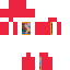 Minecraft skin texture, 64x64 pixels