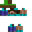 Minecraft skin texture, 64x64 pixels