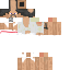 Minecraft skin texture, 64x64 pixels