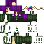 Minecraft skin texture, 64x64 pixels