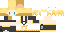 Minecraft skin texture, 64x32 legacy pixels