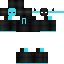Minecraft skin texture, 64x64 pixels