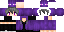Minecraft skin texture, 64x32 legacy pixels
