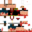 Minecraft skin texture, 64x64 pixels