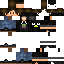 Minecraft skin texture, 64x64 pixels
