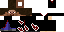 Minecraft skin texture, 64x32 legacy pixels