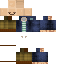 Minecraft skin texture, 64x64 pixels