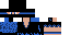 Minecraft skin texture, 64x32 legacy pixels