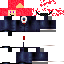 Minecraft skin texture, 64x64 pixels