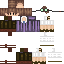 Minecraft skin texture, 64x64 pixels
