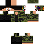 Minecraft skin texture, 64x64 pixels