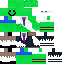 Minecraft skin texture, 64x64 pixels
