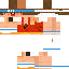 Minecraft skin texture, 64x64 pixels