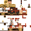 Minecraft skin texture, 64x64 pixels