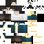 Minecraft skin texture, 64x64 pixels