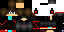 Minecraft skin texture, 64x32 legacy pixels