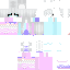 Minecraft skin texture, 64x64 pixels