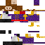Minecraft skin texture, 64x64 pixels