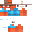Minecraft skin texture, 64x64 pixels
