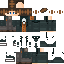 Minecraft skin texture, 64x64 pixels