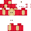Minecraft skin texture, 64x64 pixels