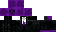 Minecraft skin texture, 64x32 legacy pixels