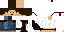 Minecraft skin texture, 64x32 legacy pixels