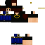 Minecraft skin texture, 64x64 pixels