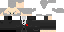 Minecraft skin texture, 64x32 legacy pixels
