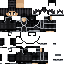 Minecraft skin texture, 64x64 pixels