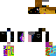 Minecraft skin texture, 64x64 pixels
