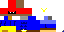 Minecraft skin texture, 64x32 legacy pixels