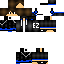 Minecraft skin texture, 64x64 pixels