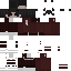 Minecraft skin texture, 64x64 pixels