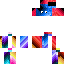 Minecraft skin texture, 64x64 pixels