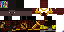 Minecraft skin texture, 64x32 legacy pixels