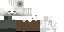 Minecraft skin texture, 64x32 legacy pixels