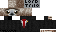 Minecraft skin texture, 64x32 legacy pixels