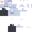 Minecraft skin texture, 64x64 pixels