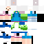 Minecraft skin texture, 64x64 pixels