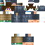 Minecraft skin texture, 64x64 pixels