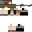 Minecraft skin texture, 64x64 pixels