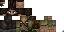 Minecraft skin texture, 64x32 legacy pixels