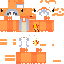 Minecraft skin texture, 64x64 pixels