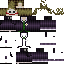 Minecraft skin texture, 64x64 pixels