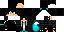 Minecraft skin texture, 64x32 legacy pixels